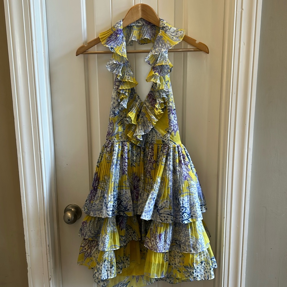 McGinn Nightbridge tiered mini dress